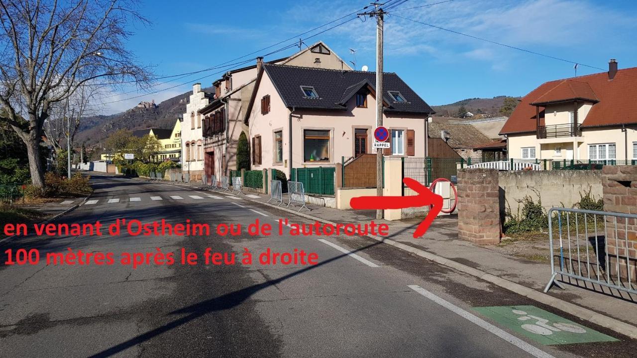Gite See You Soon - Maisonnette Green Lodge Ribeauvillé Exterior foto